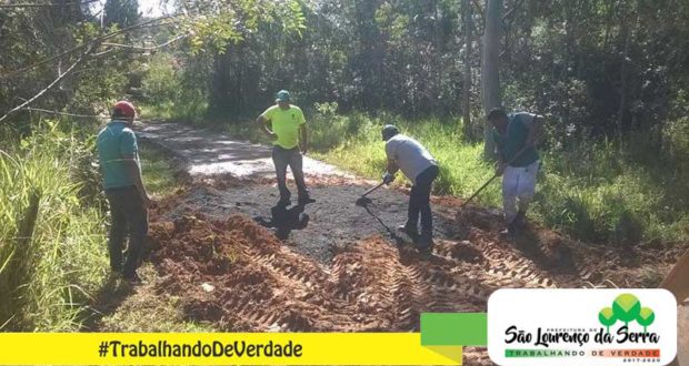 Rua das Orquídeas na Fazenda Vitória