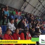 Reinauguração da quadra do Ginásio de Esportes Mario Covas