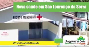 Já conheceram a nova saúde de São Lourenço da Serra?