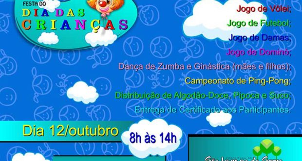 Festa do Dia das Crianças em São Lourenço da Serra