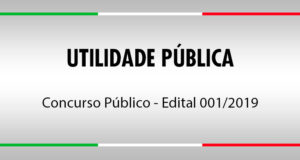 Concurso Público – Edital nº 01/2019