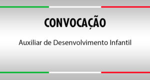 Convocação Auxiliar de Desenvolvimento Infantil