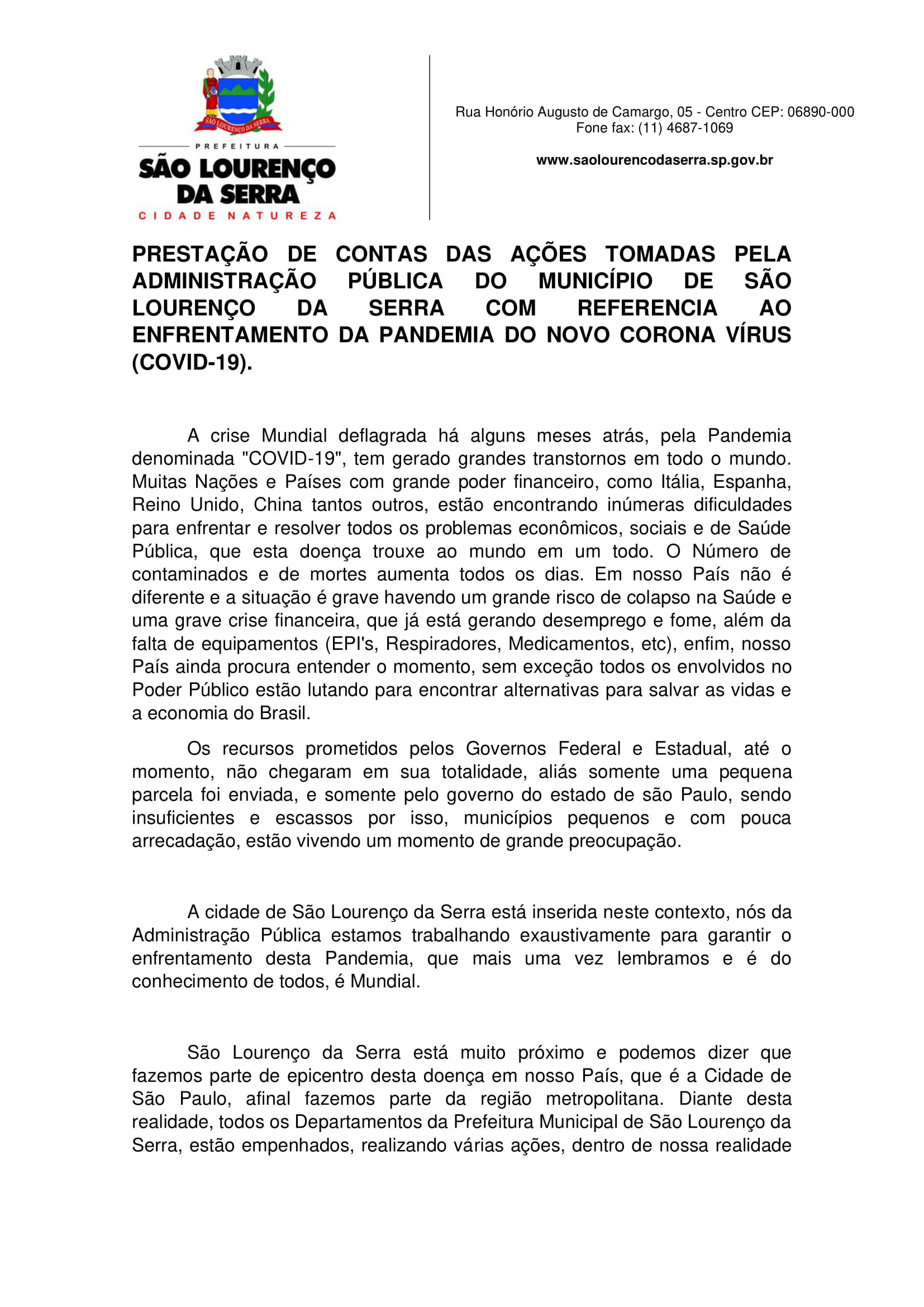 PRESTAÇÃO DE CONTAS PREFEITURA DE ITAPEVI 008 by Prefeitura de